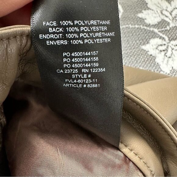 Aritzia Wilfred Melina Straight Leg Vegan Leather Pant Sz 10 - Picture 6 of 14